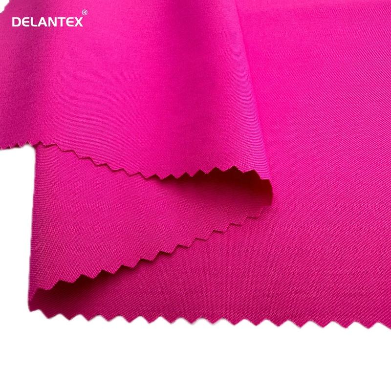 Delantex Wholesale Trs Antimicrobial Polyester Rayon Spandex Fabric for Medical Scrubs Poliester Rayon Y Spandex Scrub Fabric