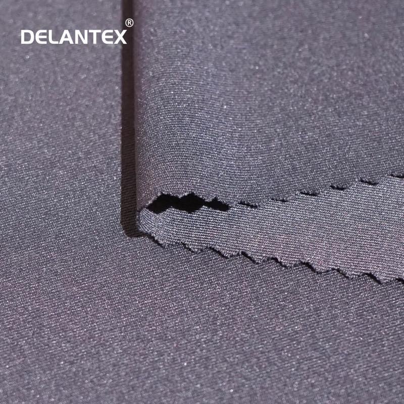 Delantex Sport Breathable 4-Way Stretch 10% Spandex 90% Polyester 260Gsm Knitted Single Jersey Plain Style-200gsm 180gsm
