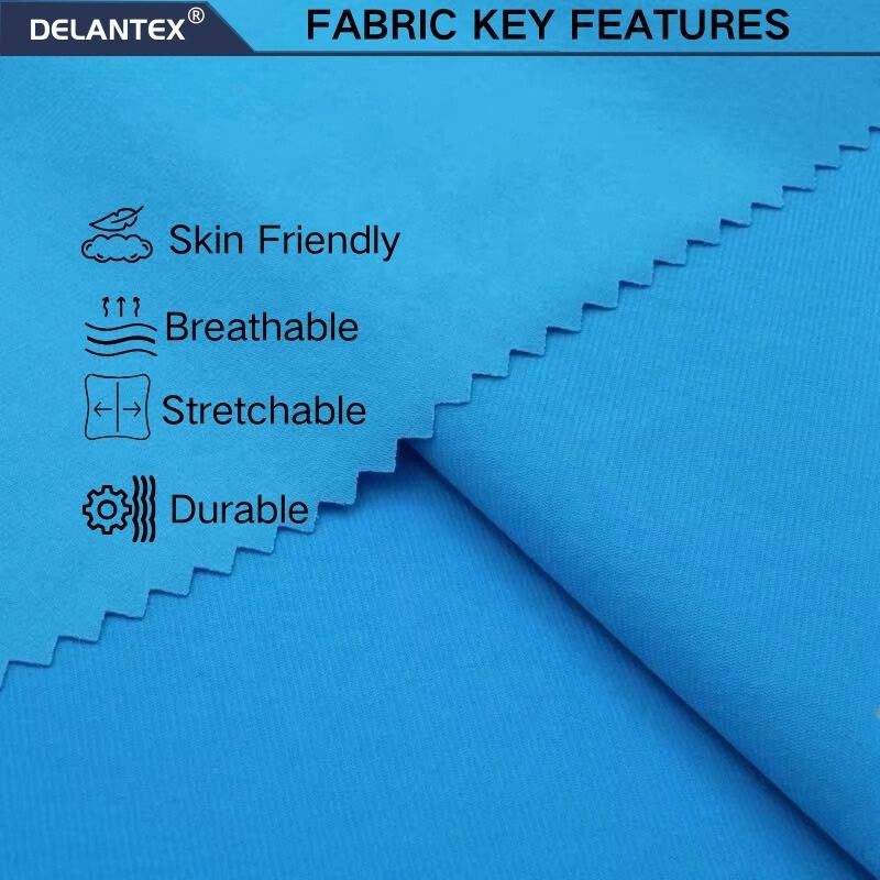 Custom Eco-Friendly 4 Way Stretch Swimwear Fabric 78% Recycled Nylon 22% Spandex Quick-Dry Breathable Recycle Girls Plain