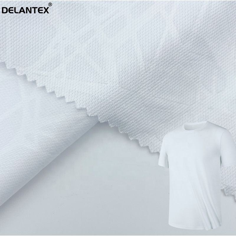 DTY 75D 100% Polyester Embossed Jersey Mesh Fabric Beautiful Lining for Outdoor Garments Diapers Girls' Clothing Free Sample