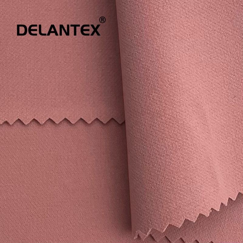 Delantex 91% Polyester 9%Spandex Fabric Pd Double Layer Four Way Stretch Fabric