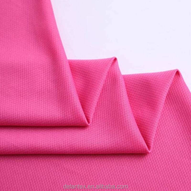 Breathable Dri-Fit Micro Pique Mesh Fabric for Polo T Shirt Tejido Pique 100 Poliester