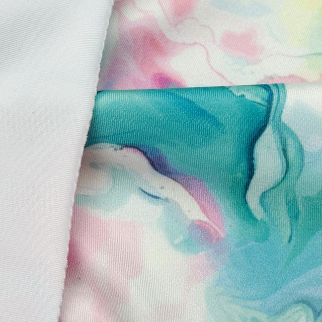 Delantex 120cm 220gsm customized available printing swimsuit fabric
