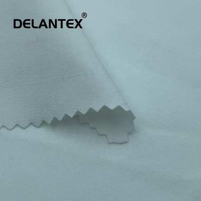 Delantex 96% Polyester 4%Spandex White Bleached Pfd 4 Way Stretch Fabric for Sublimation