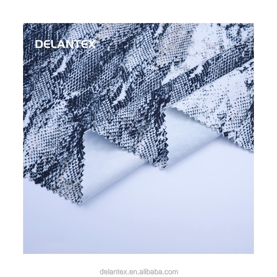 Custom 4 Way Stretch Breathable Quick-Dry Poly Elastane Fabric Plain Style for Sport & Swimwear