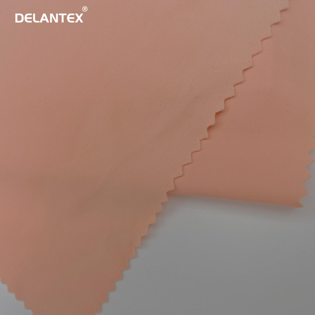 Delantex Customized Plain Dyed StretchyJersey Spandex Knitted Matte Recycled Fabric