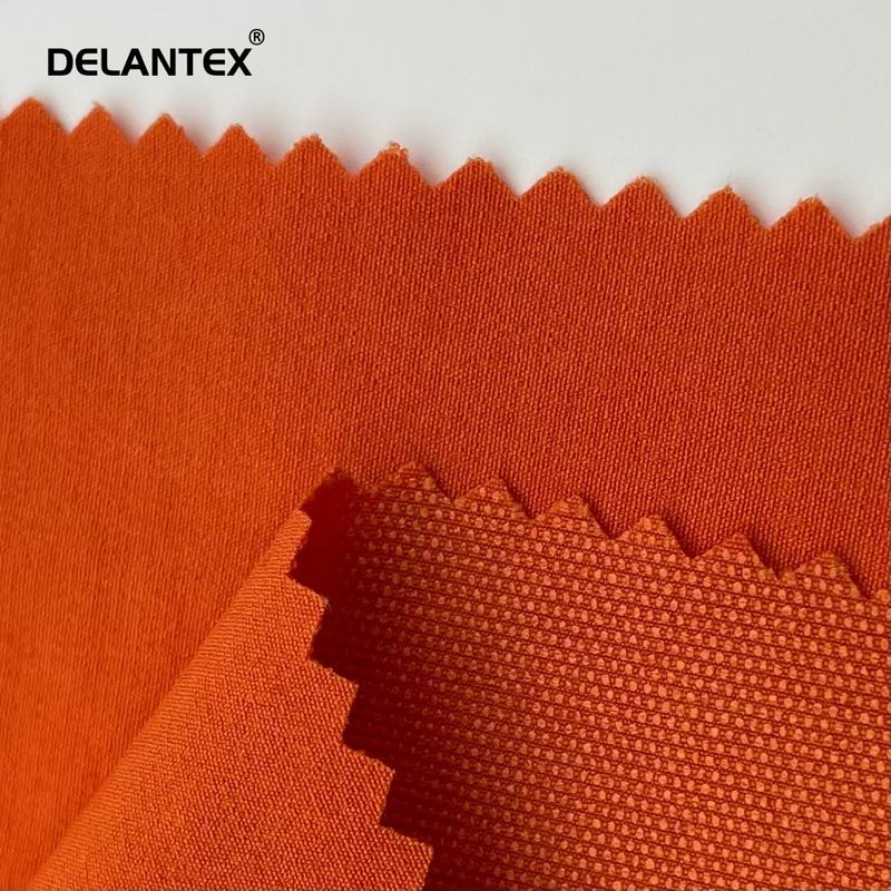 Delantex 88% Nylon 12%Spandex 160d Nylon Pearl DOT 4-Way-Spandex-Fabric for Pants, Suits