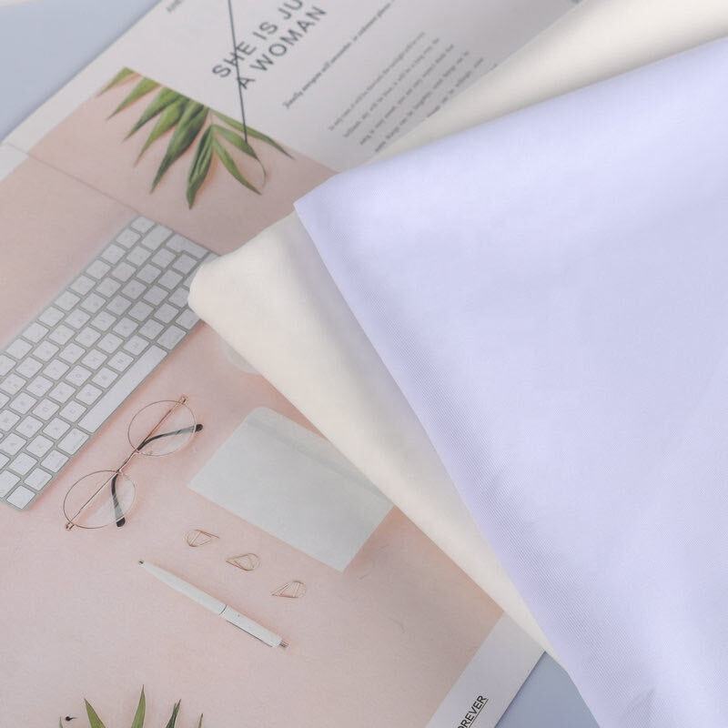 Delantex 85%Polyester 15% Spandex 200GSM Dri Fit Jersey Fabric White for Sublimation