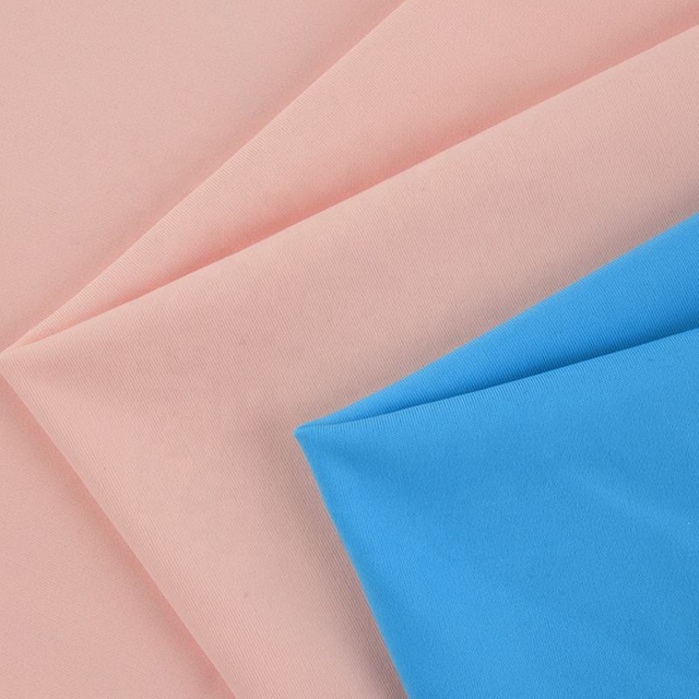Delantex Best Quality 85 Nylon 15 Spandex Scuba Wholesale Weft Knitting Swimsuit Stretch Bikini Knit Fabric