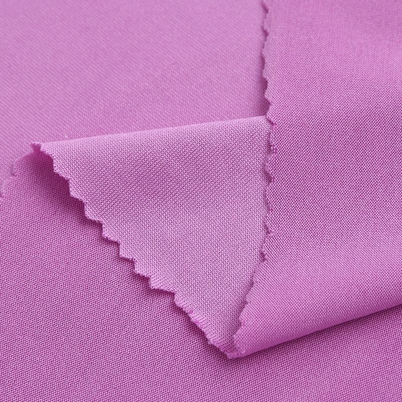 93 Polyester 7 Spandex Elastane Fabric Elastane Single Jersey Wicking Fabric T-Shirt Fabric