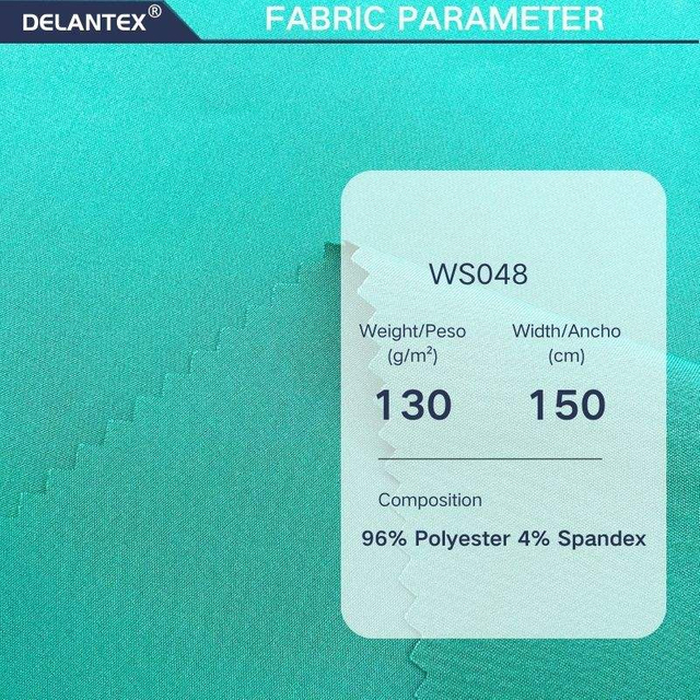 Delantex Customized Hospital Woven Twill 4-Way Stretch Polyester Scrub Fabric for Medical Uniforms