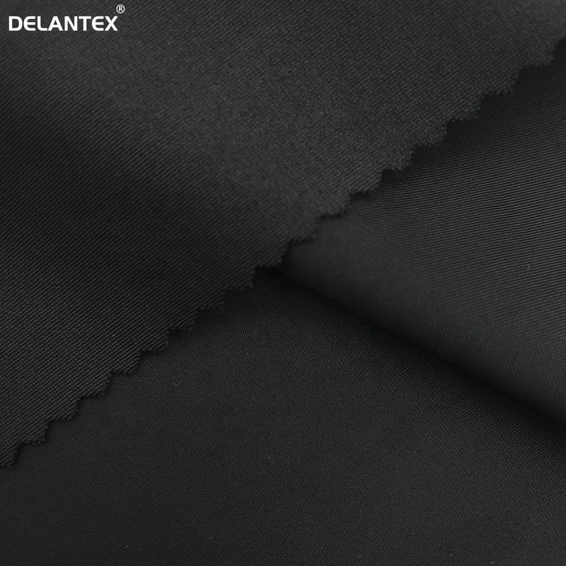 Delantex DTY Warp Knitted Moisture Wicking Polyester Elastane Fabric for Activewear
