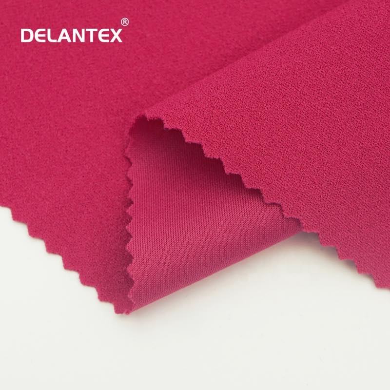Delantex 95 Polyester 5 Spandex 75D/36f Scuba Crepe Fabric for Dubai Egypt Market