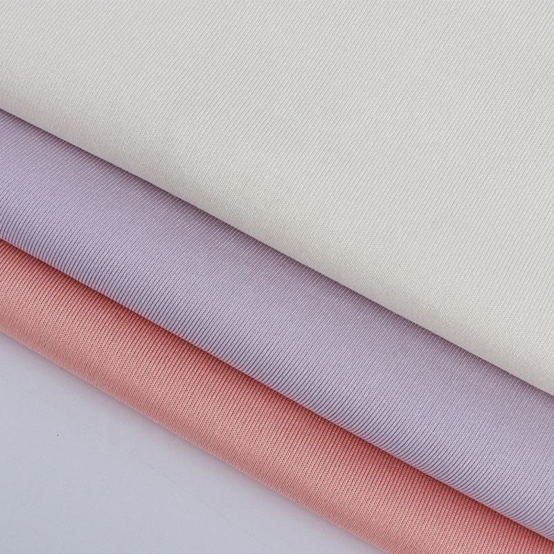 92% Polyester 8% Spandex Single Jersey with Peached High Quality Swim Lining Sport Wear Fabric