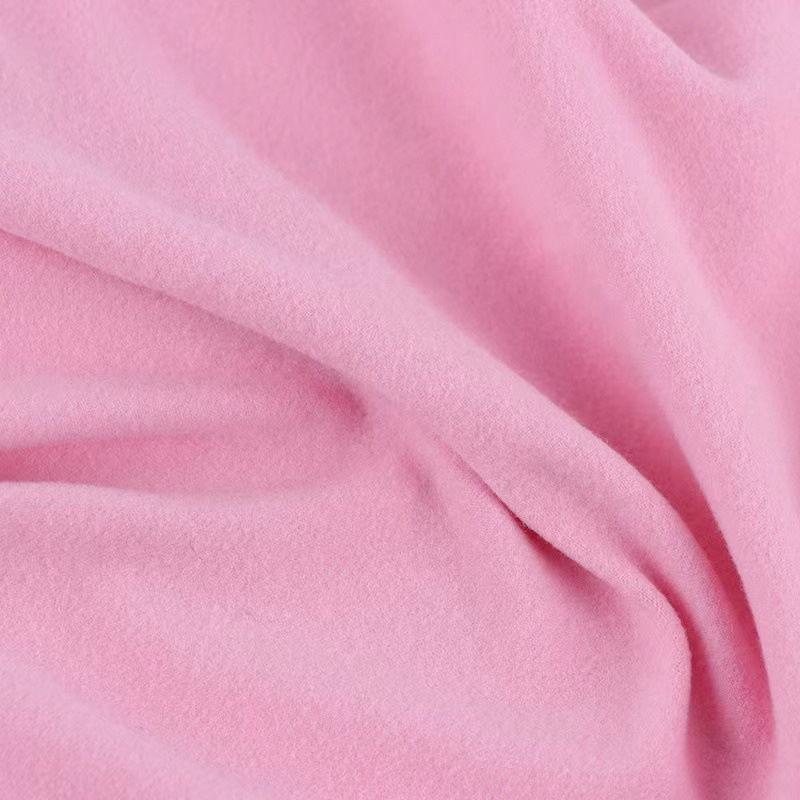 92% Polyester 8% Spandex Single Jersey with Peached High Quality Swim Lining Sport Wear Fabric