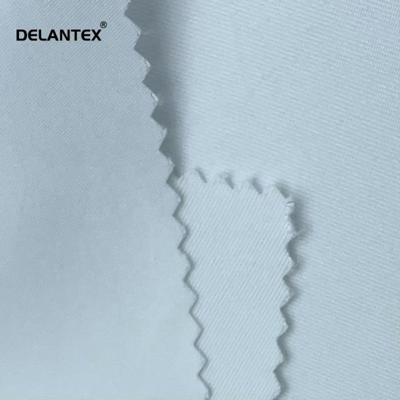 Delantex Medium Weight Woven 100% Polyester 4-Way-Stretch Scrubs Fabric for Gents Trouser