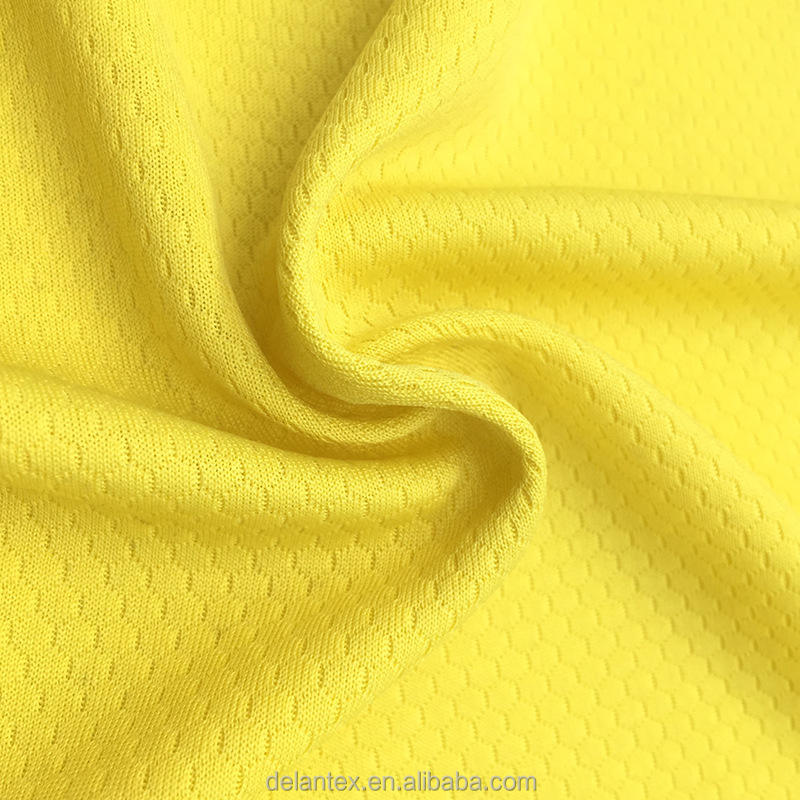 Delantex 100% Polyester Dry Fit Soccer Jersey Fabric for Lining Outdoor Use Diapers-Wholesale Free Sample