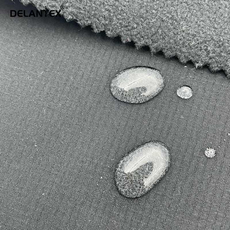 Customized Soft Shell Bonded Fleece Fabric