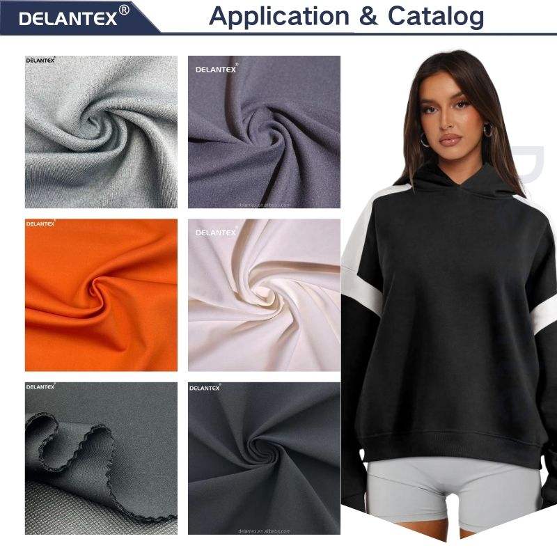 85% Nylon 15% Spandex Interlock Sports Yoga Fabric for Swimwear UV Protection UPF 50+ Super Stretch