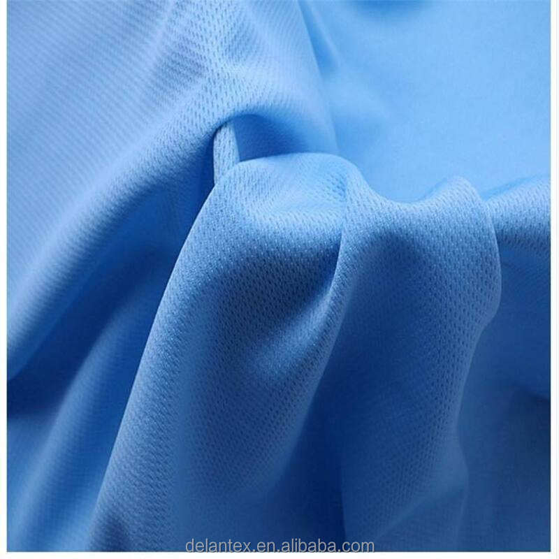 100 Polyester Bird Eye Mesh Micro Pique Telas Textiles Fabrics