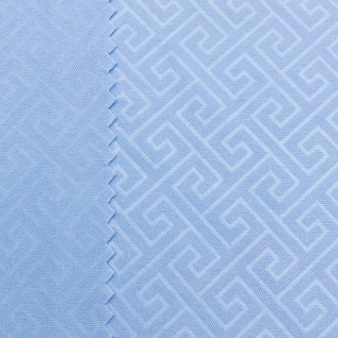 Delantex Stretchy dry fit Double faced Poly Microfiber Polyester Interlock Knit Fabric 