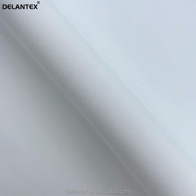 Delantex White Sublimable Fabric 100% Polyester Encryption Woven Material