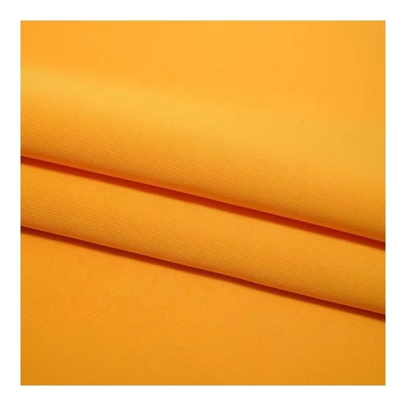Delantex 100% Polyester Scuba Fabric 95% Polyester 5% Spandex Elastic Anti-Static Sportswear Scuba Air Layer Fabric