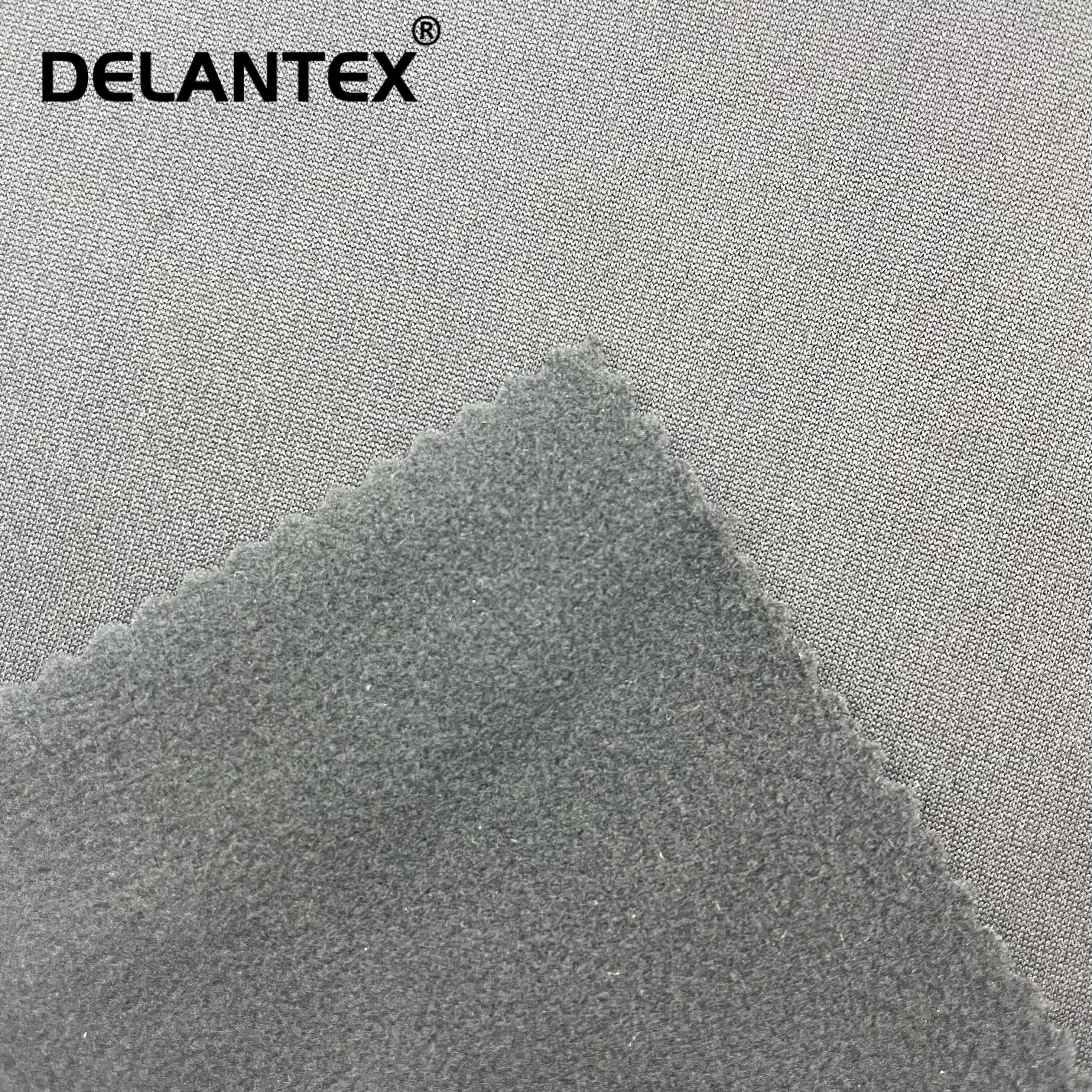 Delantex Bird Eye Polar Fleece Bonded Knit Fabric for Apparel