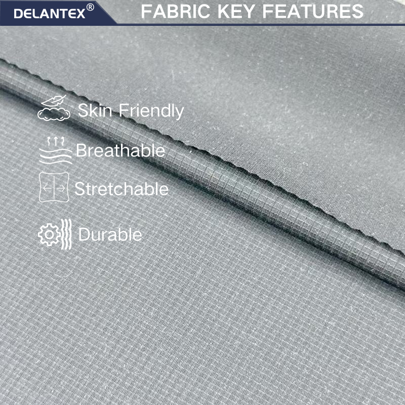 Delantex 160gsm 150cm High Quality Nylon Fabric Swimming Spandex Fabric