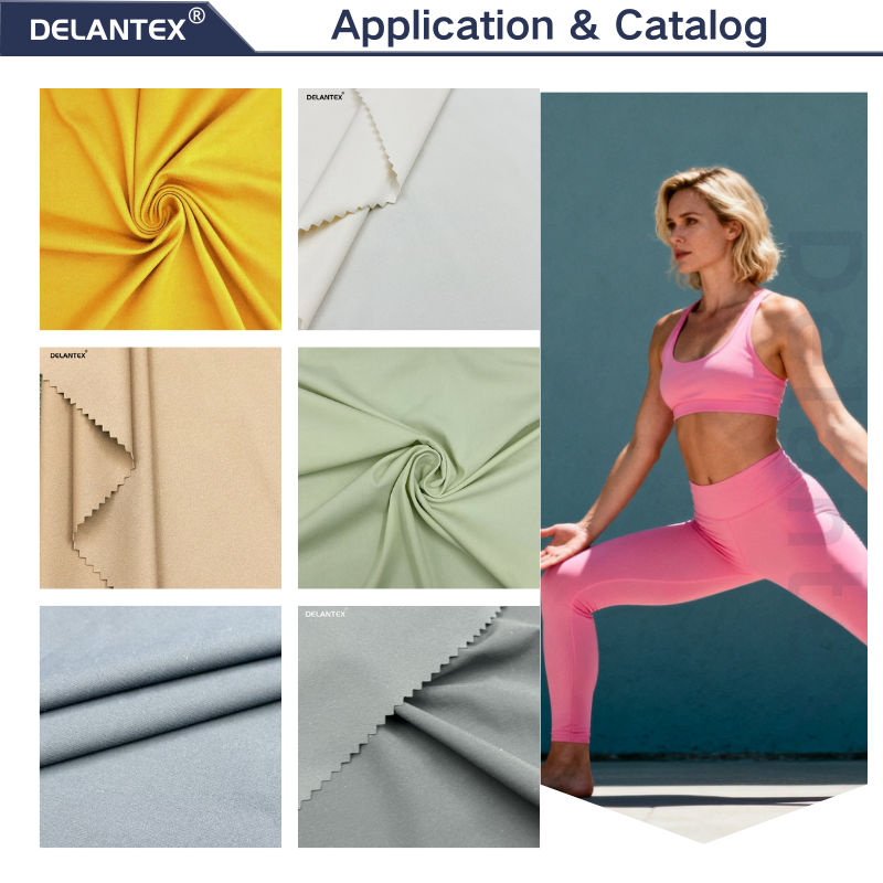 Delantex 150cm 215gsm Yoga Knit Jersey Fabric Wholesale