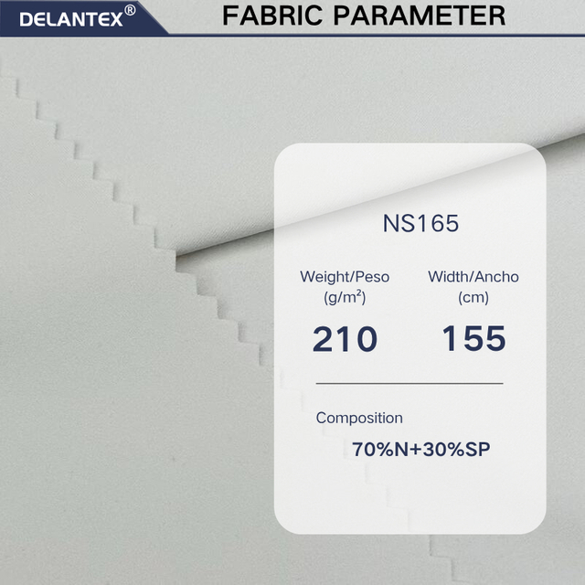 Delantex 155cm 210gsm Free Sample Women's Top Fabric Is Skin Friendly and Soft