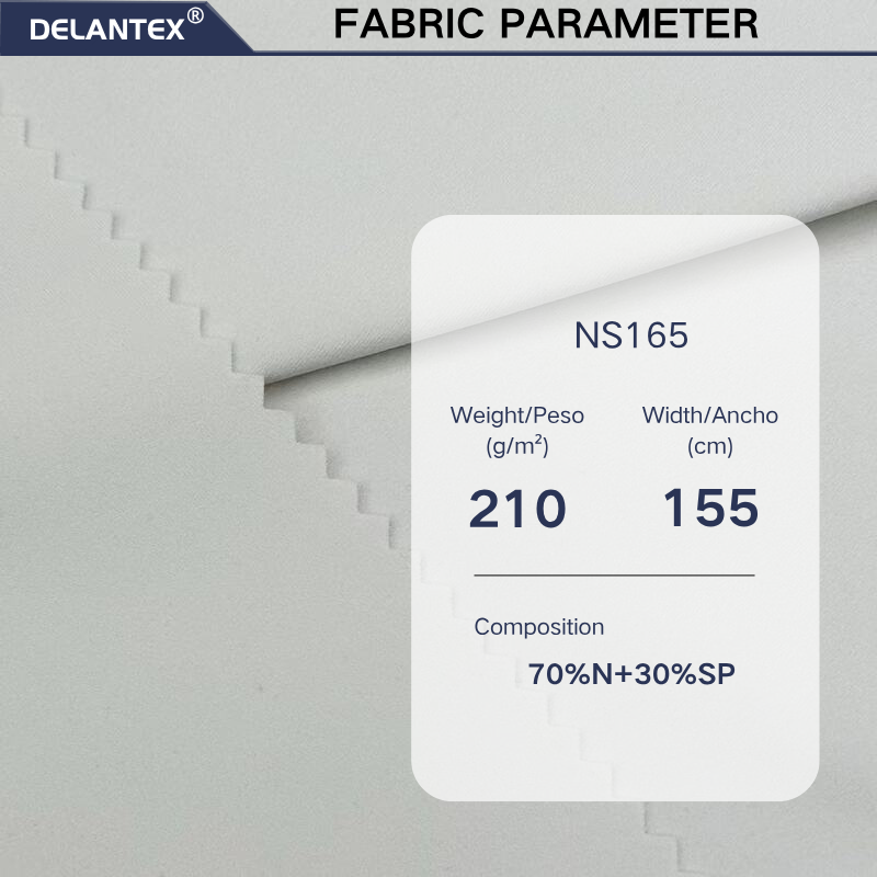 Delantex 155cm 210gsm Free Sample Women's Top Fabric Is Skin Friendly and Soft