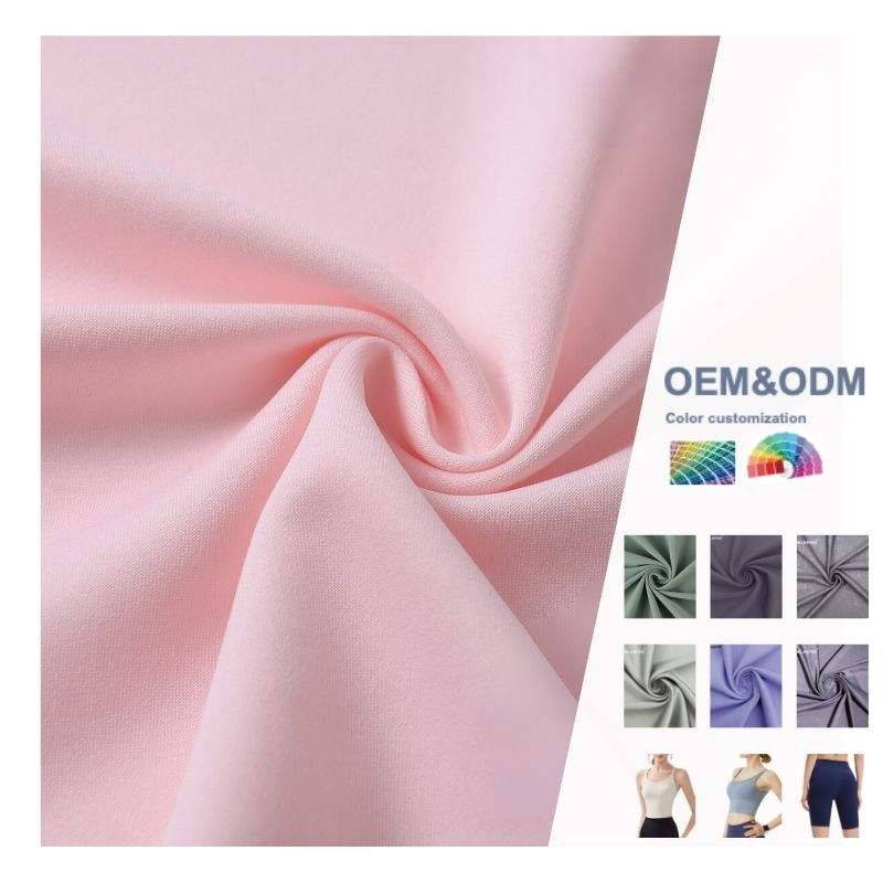 Delantex Wholesale 160cm 250g 95%Polyester 5%Spandex Stretch Knitted Scuba Air Layer Fabric for Bag Dress Free Sample