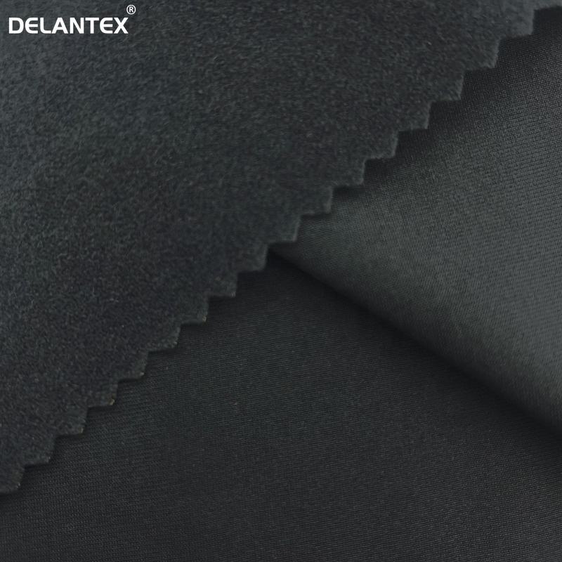 Delantex Wholesale 155CM 235GSM Stretch Polyester Spandex Brushed Fabric for Underwear