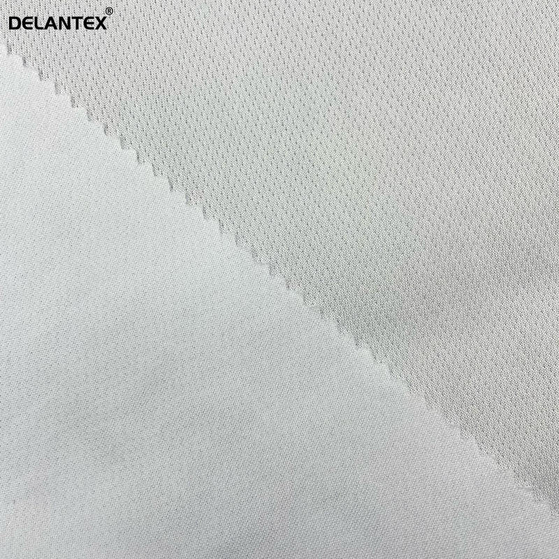 Delantex 100%Polyester 138GSM 180cm Mesh Fabric for Sportswear