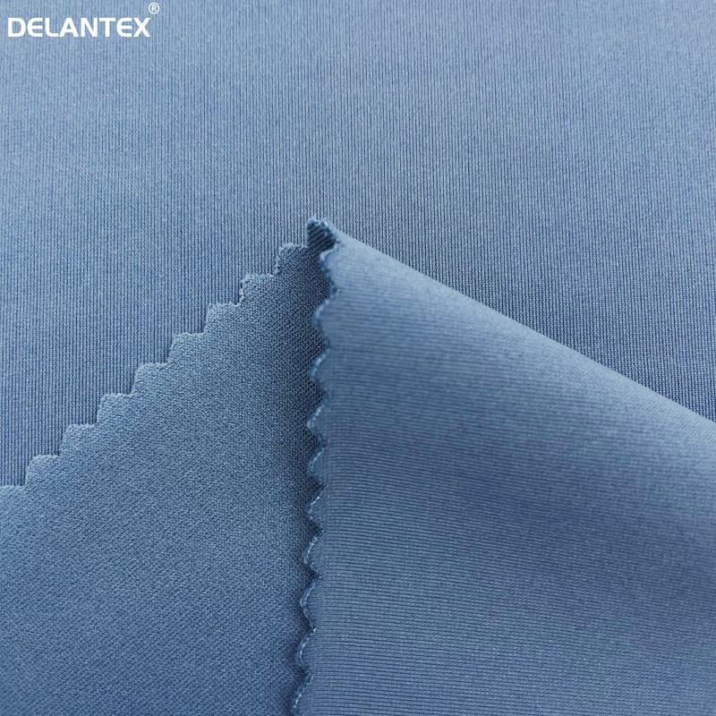 Delantex Custom Stretch Polyester Spandex Knit Fabric for Custom Design Sport Yoga Pants