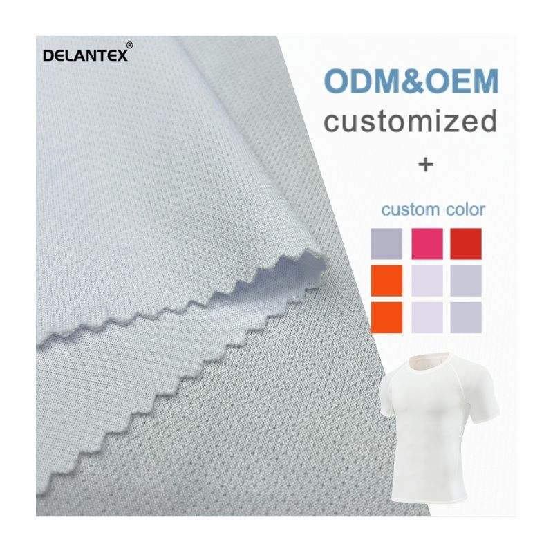 Delantex Polyester Brid Eye Mesh Fabric for Sport Shirt