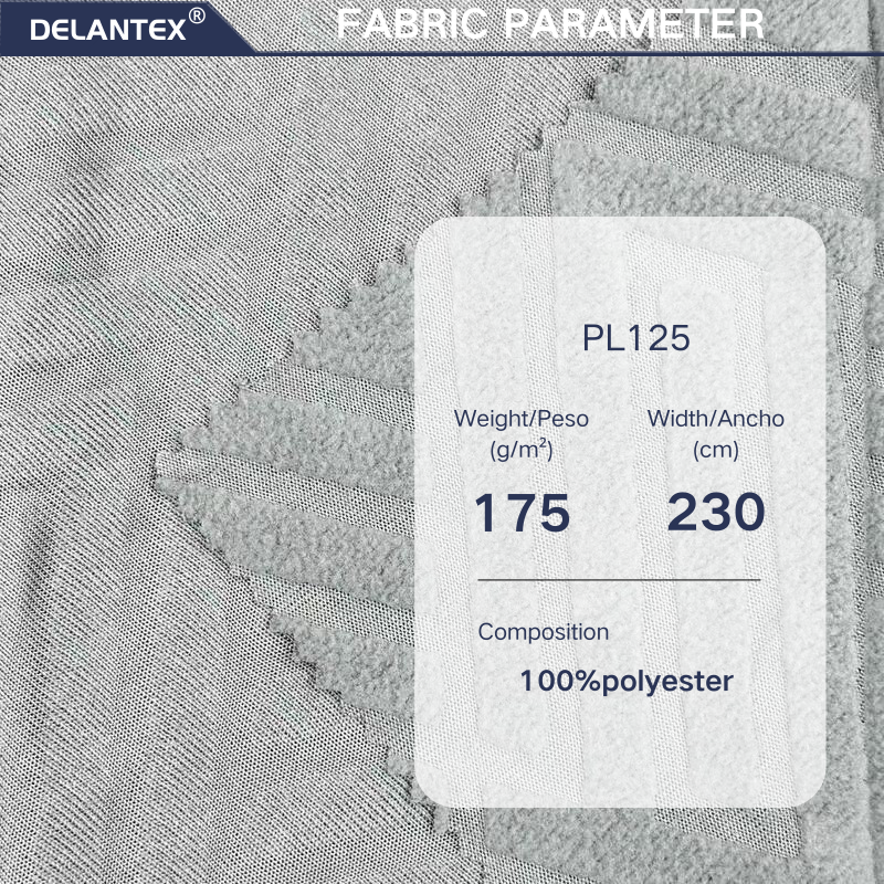 Delantex New Design 100 Polyester Polar Fleece Fabric, Clipping and Carving Fleece Material for Winter Warm Cloth