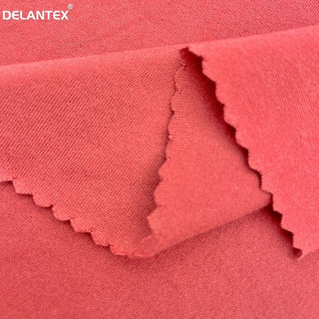 Delantex Manufacture Garment 150GSM Dty Double Sided Brushed Stretch Jersey Fabric with Good Price