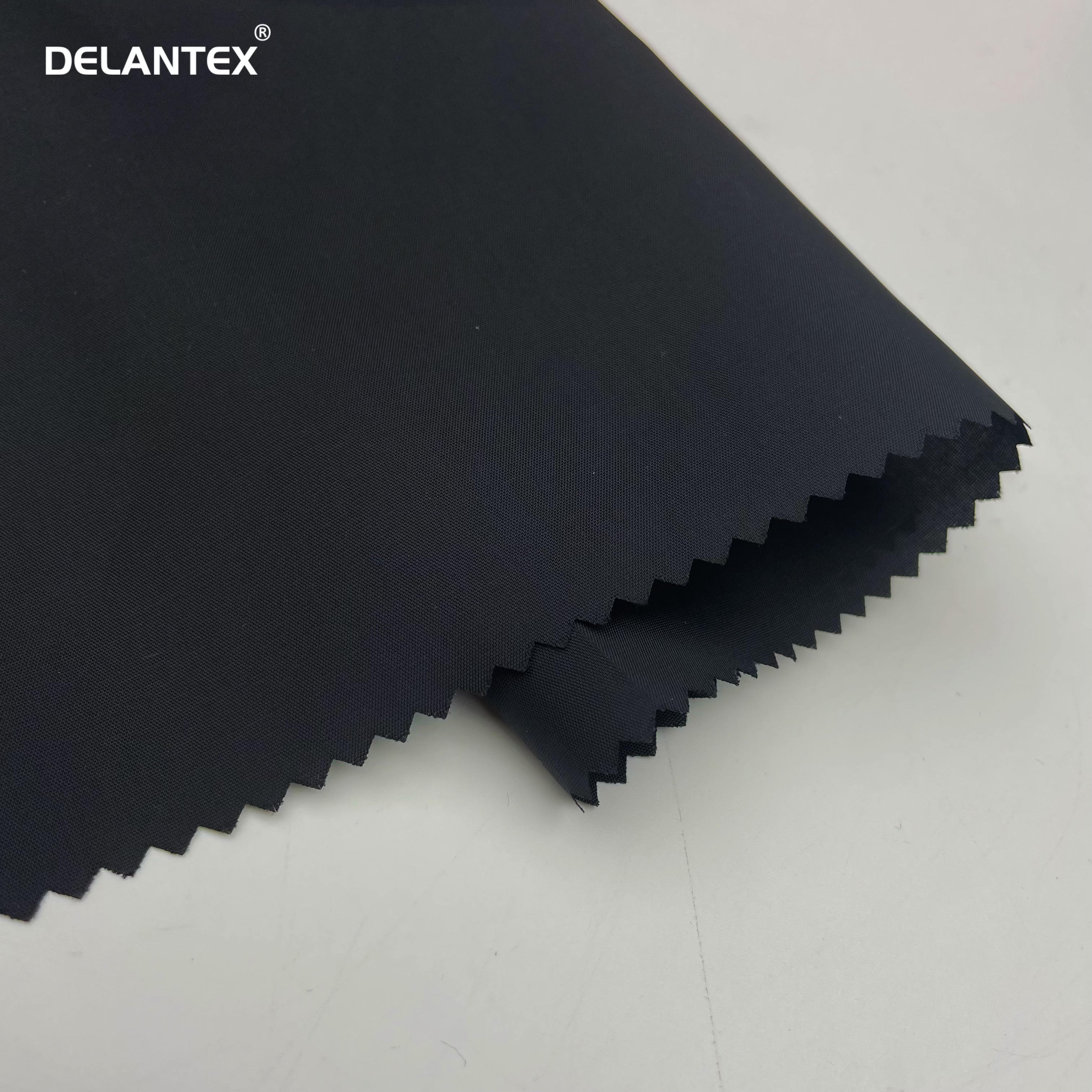 Delantex Quick Drying Fabric in Roll 48% Polyester 52% Viscose Microfibres Silk Taffeta Fabric