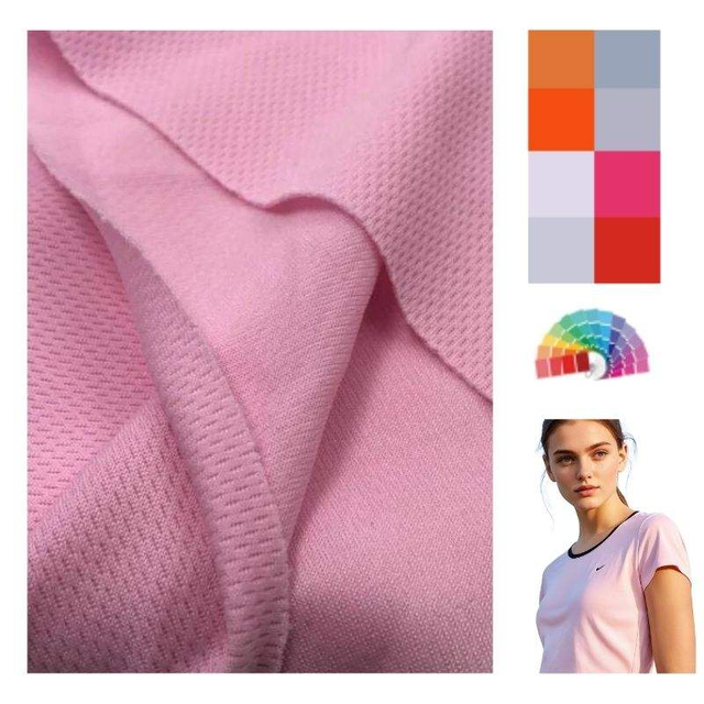 Delantex 150gsm Bird Eye Sports Suit 100% Polyester Fabric for Basketball Soccer Suits