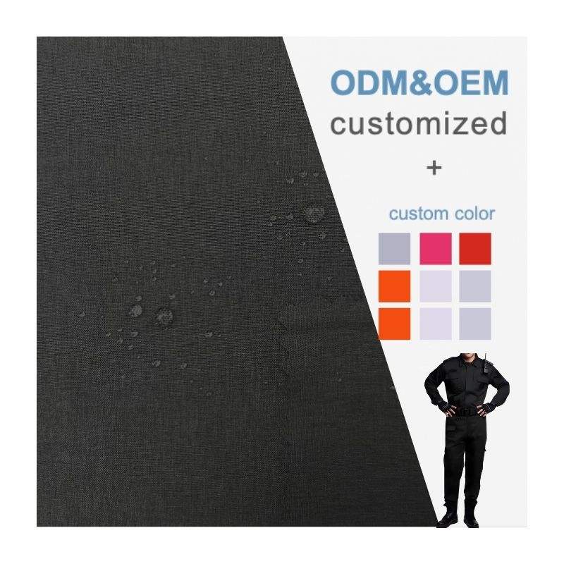 Delantex Wholesale Waterproof Snow Pear Spinning Cationic Woven Polyester Fabric