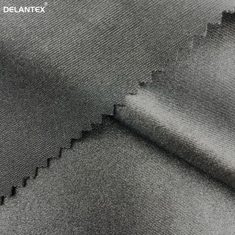 Delantex Made in China Warp Knitted Satin FDY Fabric Free Sample