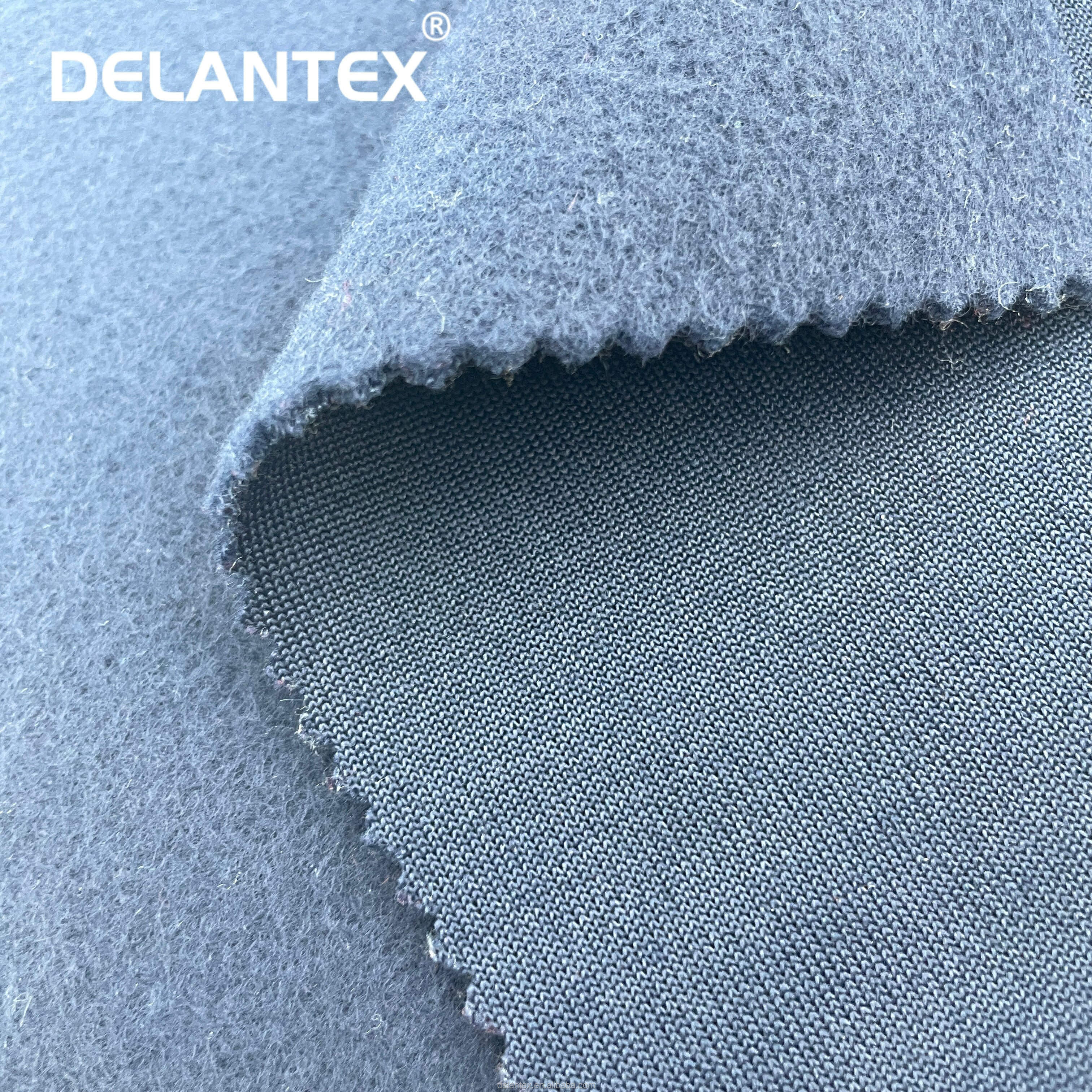 Delantex 150D/144F 100% Polyester Camouflage Polar Fleece Cotton Cargo Pants Fabric