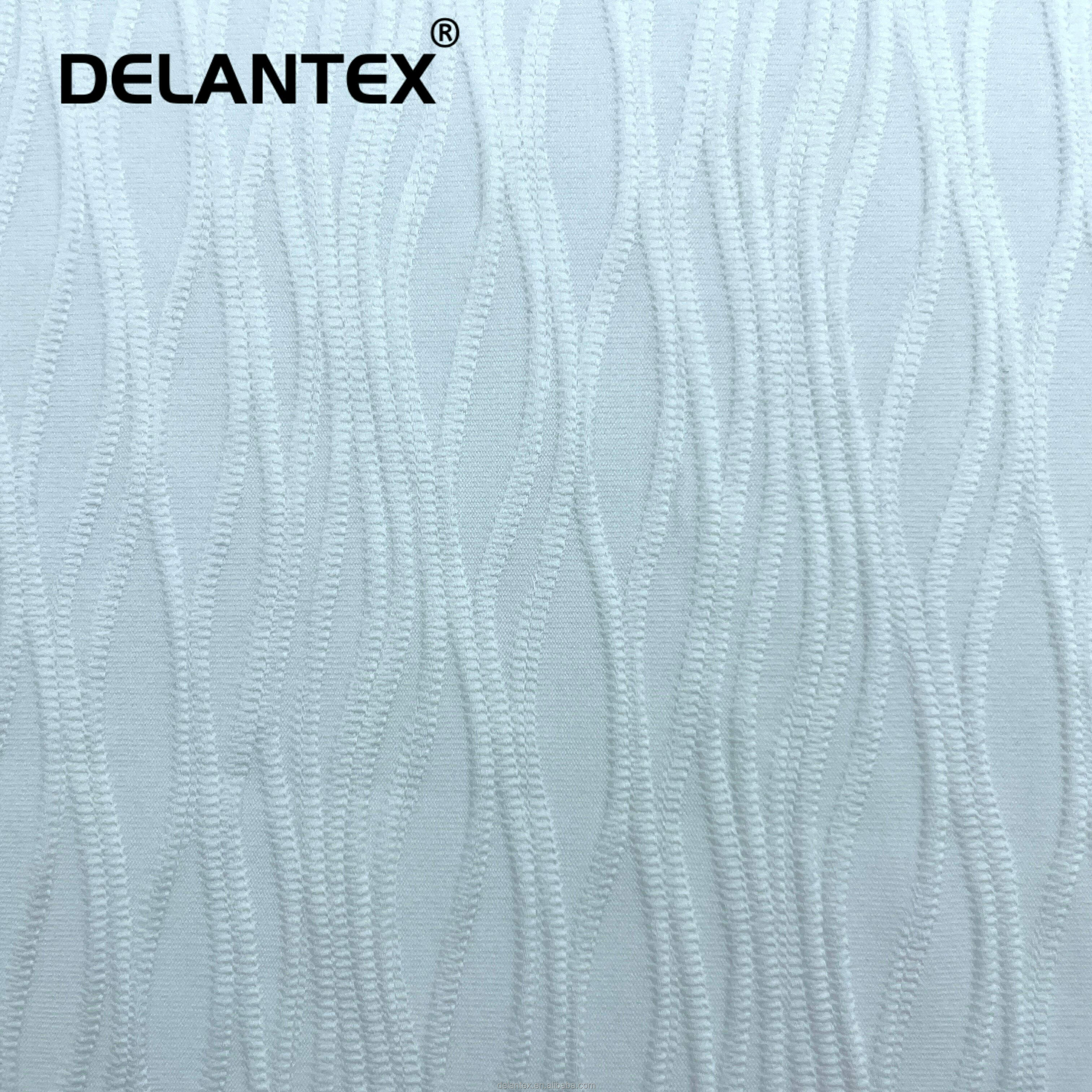 Delantex 210gsm 170cm High Quality Hot Selling Women's Clothing Fabrics Knit Stretch Sports Jacquard Fabric