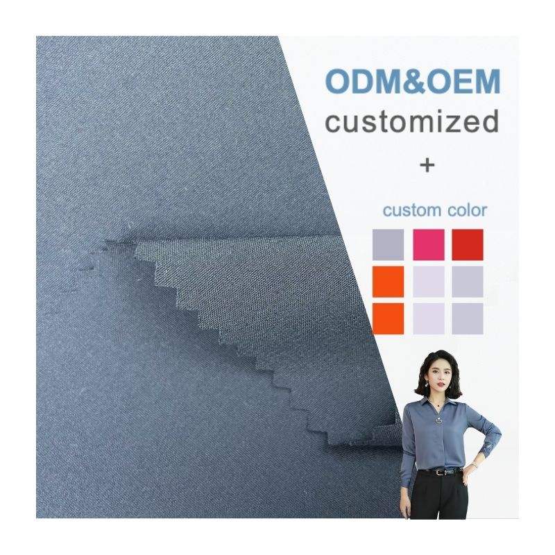 Delantex 94%Polyester 6%Spandex Quick Drying 4-Way Stretch Fabric for Corporate Uniform