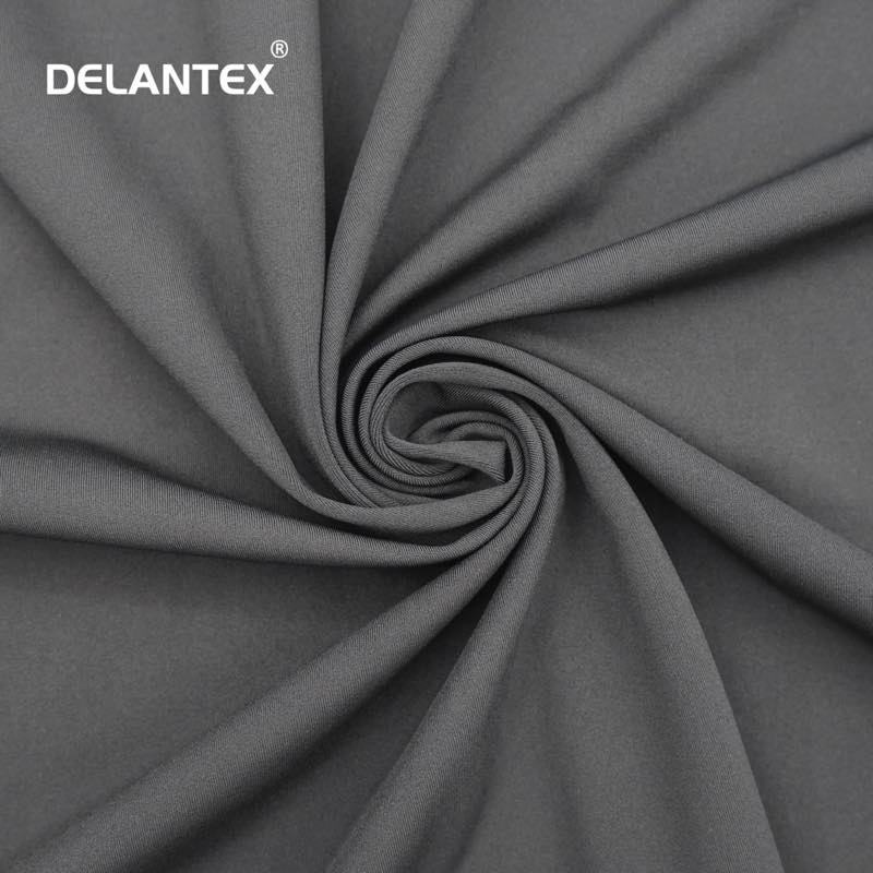 Delantex Dry Fit Anti-bacterial Moisture Wicking Activewear Polyester Spandex Fabric Yoga Knit for Sports Wear