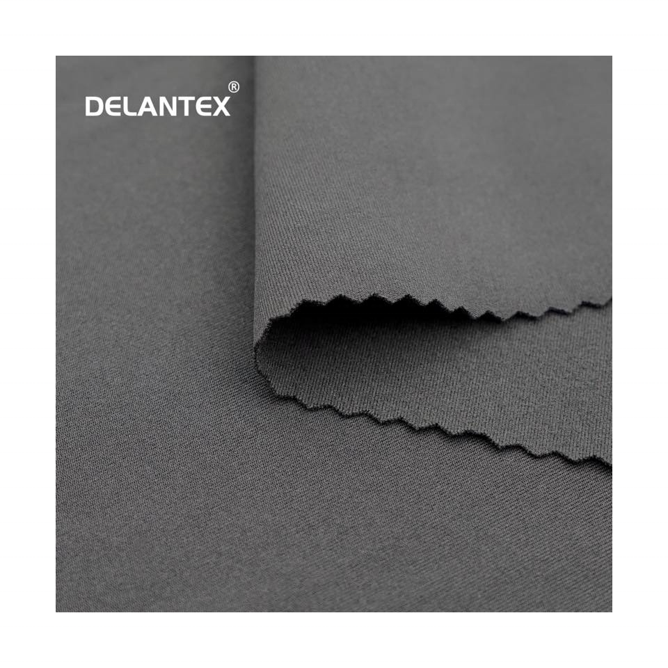 Delantex Dry Fit Anti-bacterial Moisture Wicking Activewear Polyester Spandex Fabric Yoga Knit for Sports Wear