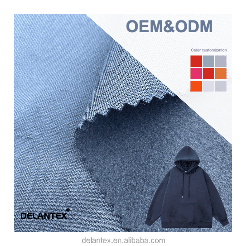 Delantex Micro Polar 150D/96F DTY Printed One Side Brushed Fleece Fabric