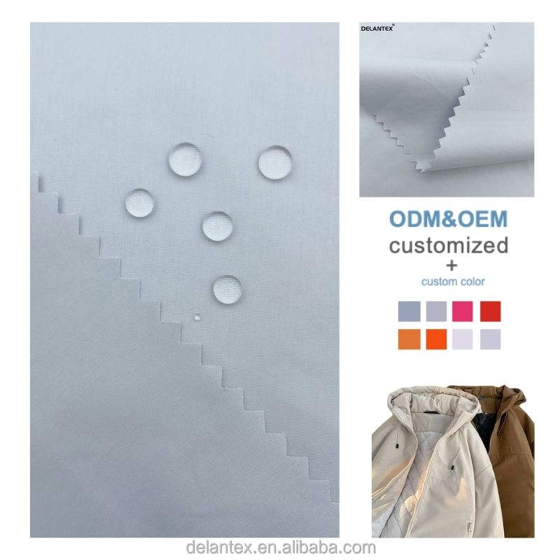 Delantex Water Repellent Double Face Wovened Softshell Fabric for Lining